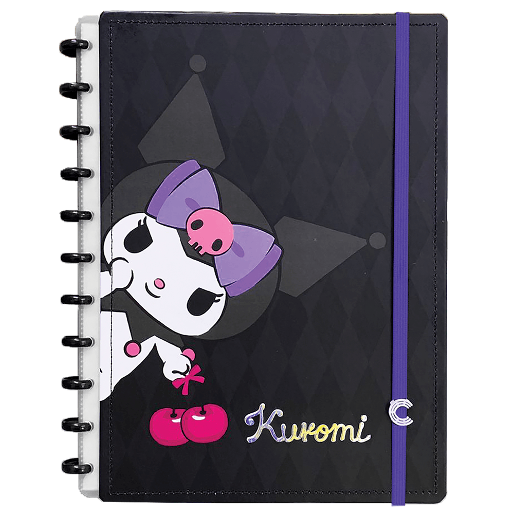 Caderno Universitario Inteligente 1x1 80 Fls Jandaia - Kuromi 1